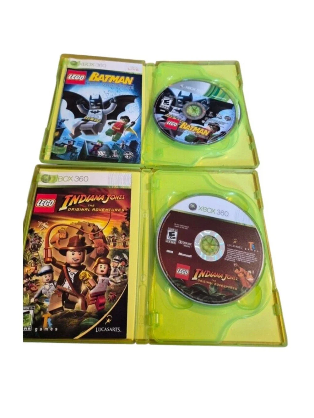 LEGO 360 Batman/ Pure & Indiana Jones/ Kung Fu Panda Two Pack Video Games